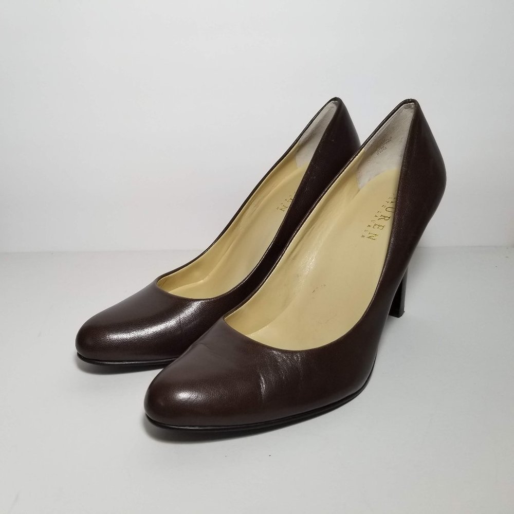 LRL Lauren Ralph Lauren Zabrina pumps shoes brown